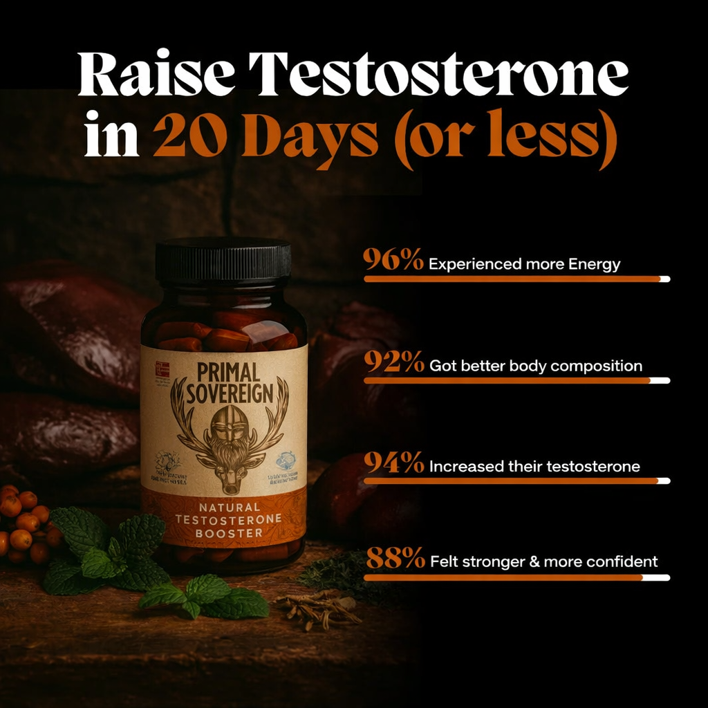 Primal Testosterone Booster | UK's First Reindeer Supplement